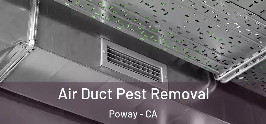  Air Duct Pest Removal Poway - CA